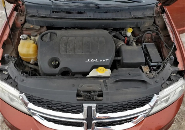 Dodge Journey cena 28900 przebieg: 119297, rok produkcji 2013 z Jedlicze małe 67
